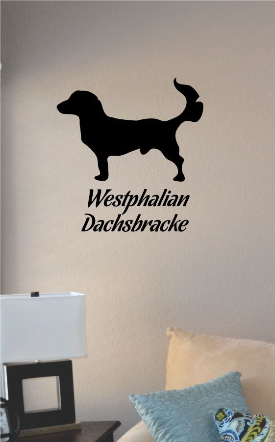 Westphalian Dachsbracke Dog: Westphalian Slap Art Westphalian Dachsbracke Dog Breed