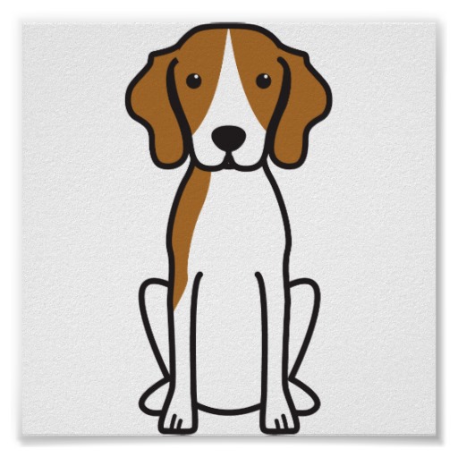 Treeing Walker Coonhound Dog: Treeing Treeingwalkercoonhounddogcartoonposters Breed